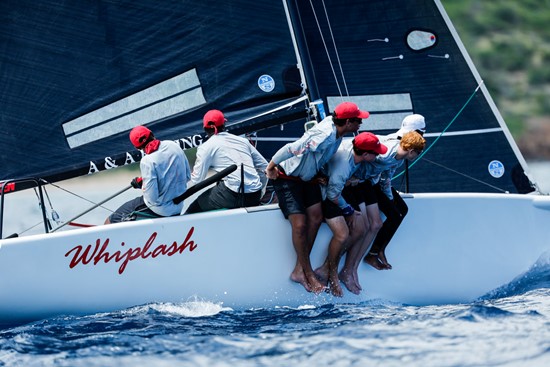 Ashley Rhodes Melges 24 Whiplash (ANT). All of Ashley’s crew are past or present Y2K sailors