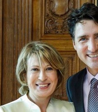 Prime Minister, Justin Trudeau and Dr. Mona Nemer 