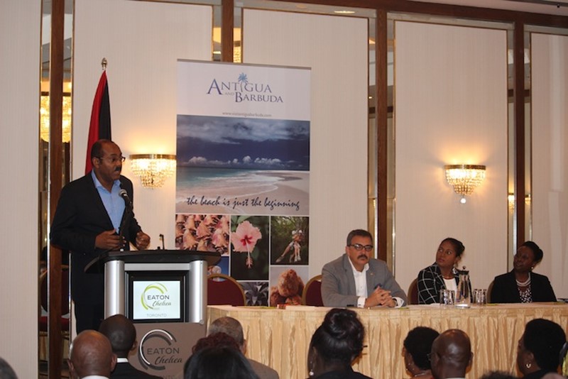 Prime Minister Gaston Browne and Hon Charles Fernandez Meet With Antigua & Barbuda's Diaspora In Toronto