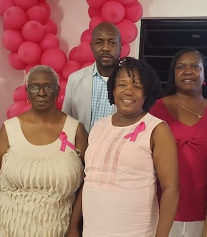 Pink Ribbon Charity Montserrat Board Members