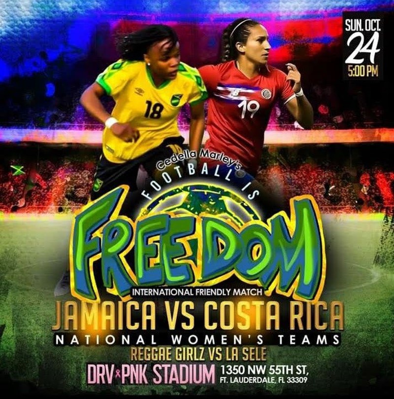 Flyer for Football is Freedom match ion Florida, USA