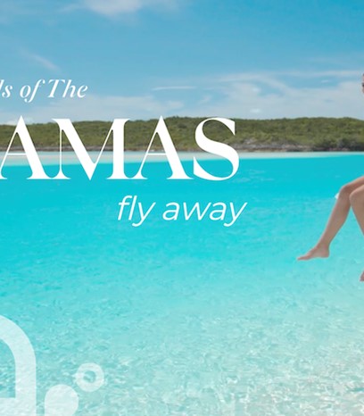 Holiday poster in The Bahamas 