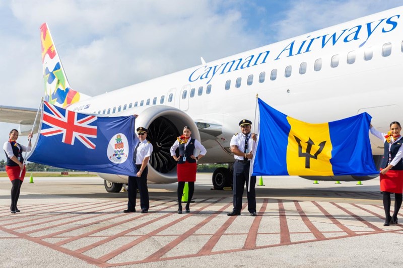 Cayman Airways in Barbados