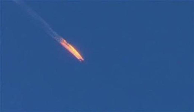 Russian Warplane Shot Down by Turkey For Violating Its Airspace