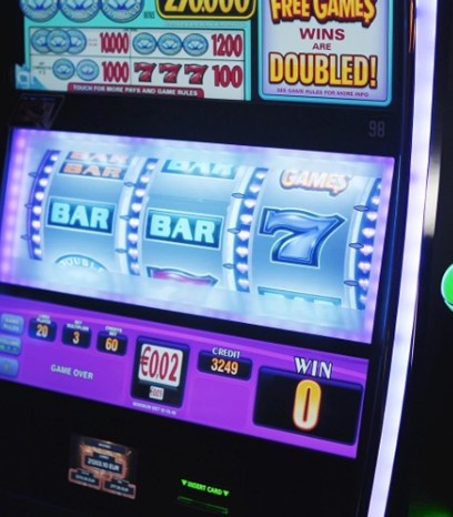 Image of a Casino slot machine 