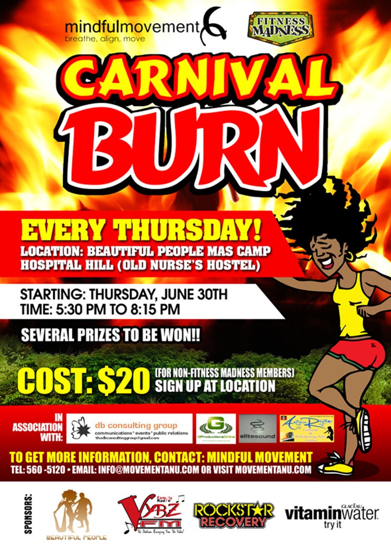 Carnival Burn Flyer 