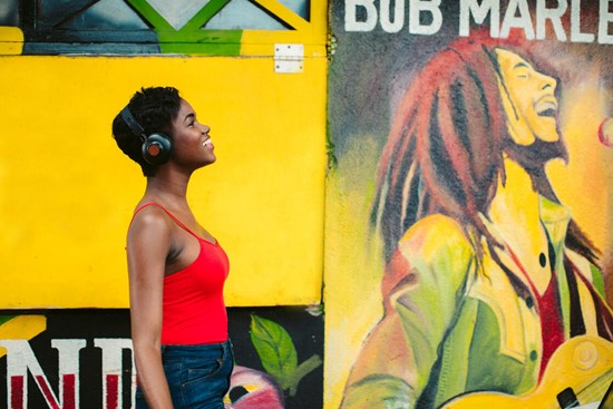 Bob Marley Mural, Jamaica