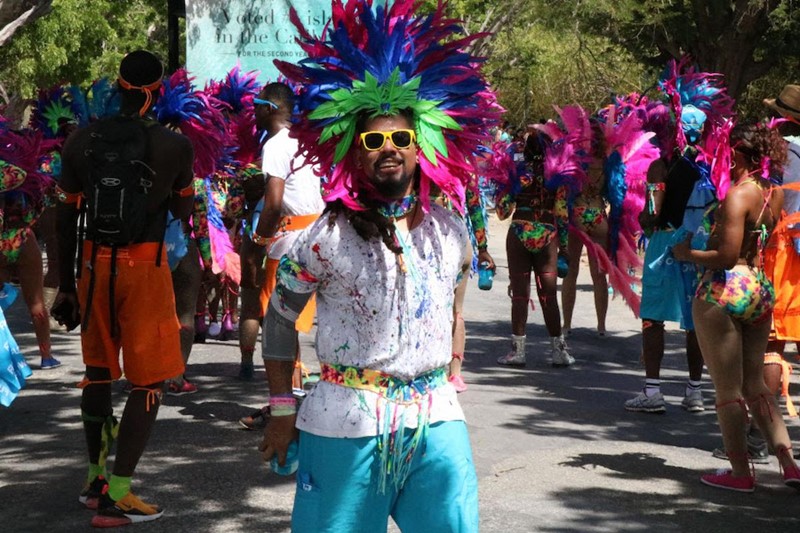 Carnival in Anguilla revellers 
