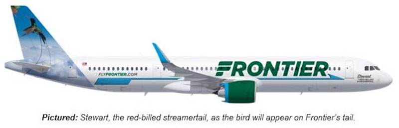 Frontier airlines aircraft