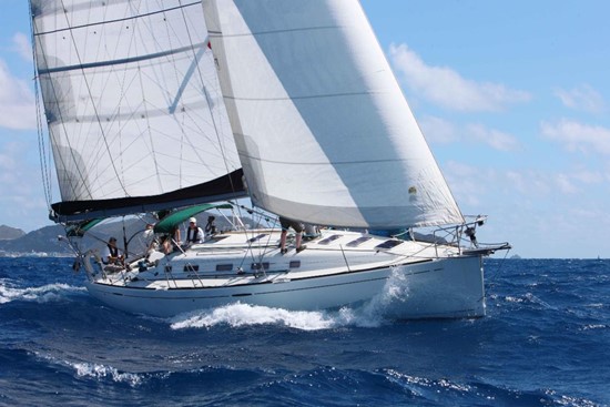 Beneteau First 44.7 Salacia 1 owned by Chris Chart