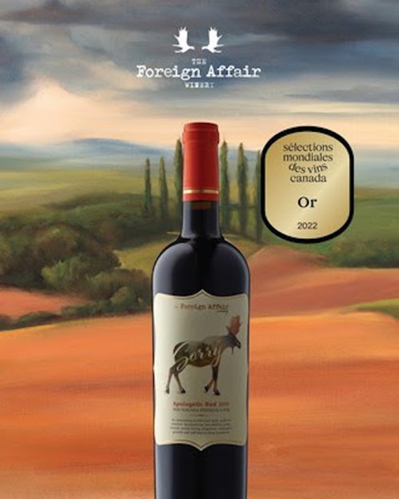 Corby's Foreign Affair Winery Takes Gold!