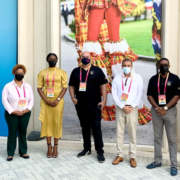 Antigua and Barbuda delegation in Dubai