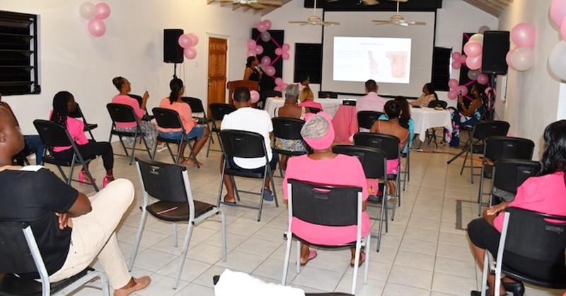 Pink Ribbon Charity event on Montserrat 