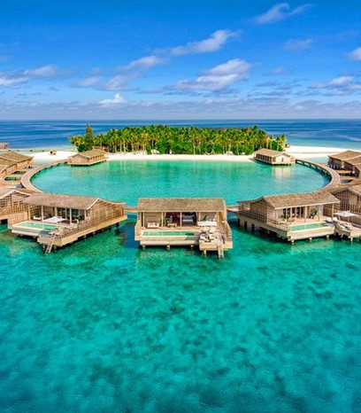 All-inclusive resort in The Maldives