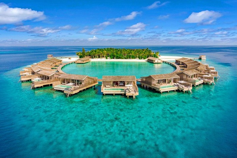 All-inclusive resort in The Maldives