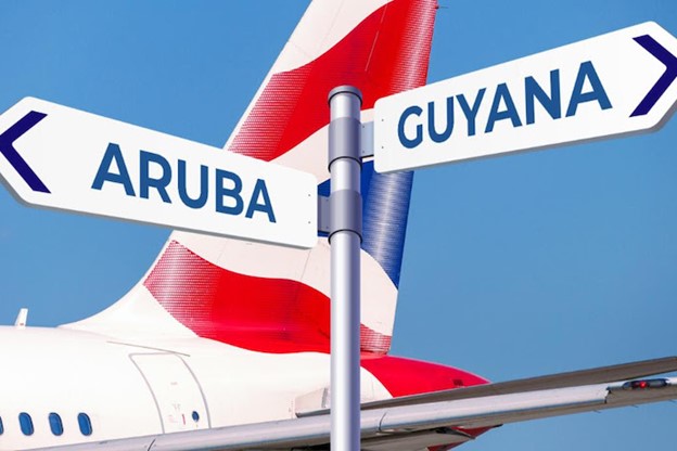 British Airways to begin servicing Aruba and Guyana 