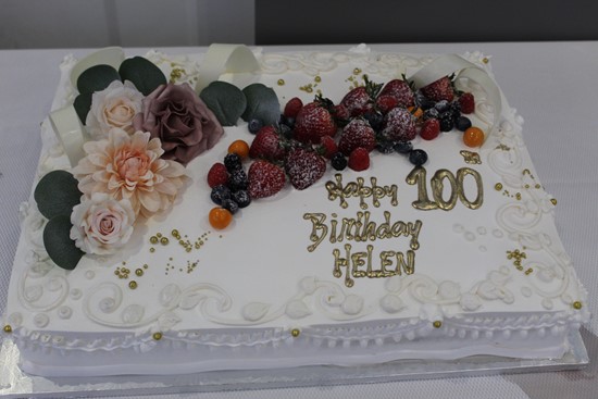 100th Birthday cake of Mama Greer