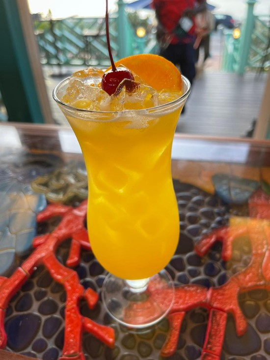 Festive drink from The Bahamas