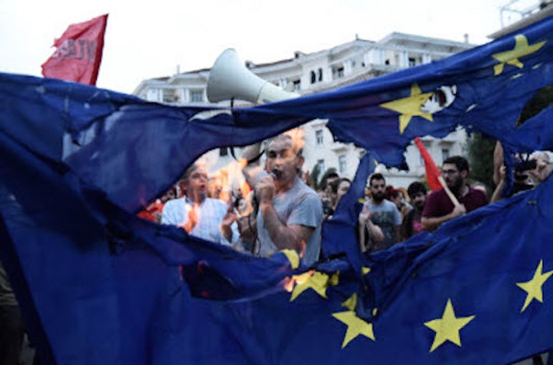 Protests Get Violent As Greece Debates Way Forward