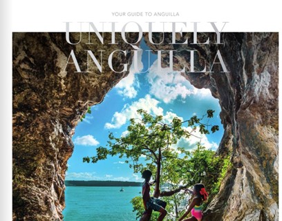 Uniquely Anguilla Magazine cover 