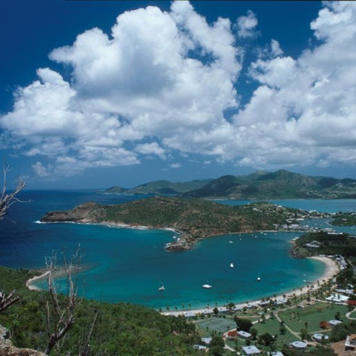 Views of English Harbour in Antigua 
