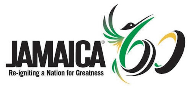 Jamaica 60th independence logo 