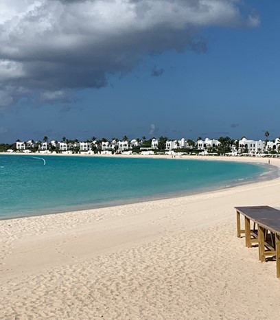 Beach in Anguilla 