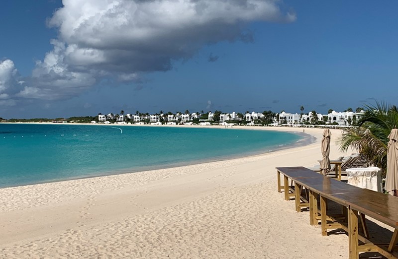 Beach in Anguilla 