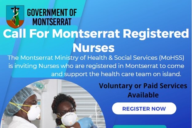 Montserrat seeking Registered Nurses. 