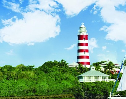 Lighthouse in Abaco, The Bahamas 