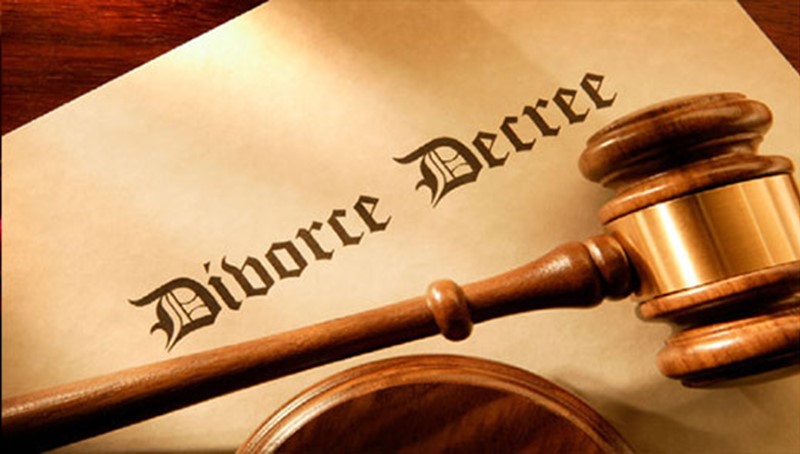 Divorce decree image 