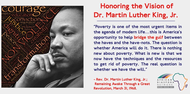 Honouring the legacy of Dr Martin luther King Jr