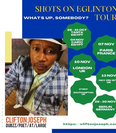 Antigua and Barbuda's Clifton Joseph on Tour 