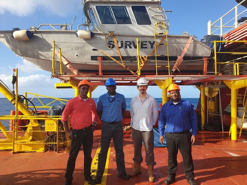Marine Survey Work Completed For Subsea Fibre Optic Cable Installation for Montserrat