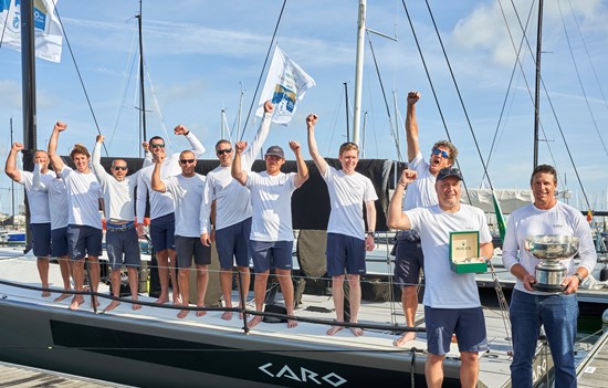 Winning the Fastnet Challenge Cup was the culmination of months of preparation and training