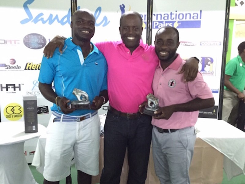 Omarry James and Otis Thomas Wins Sandals Resorts International Pairs Antigua Tournament