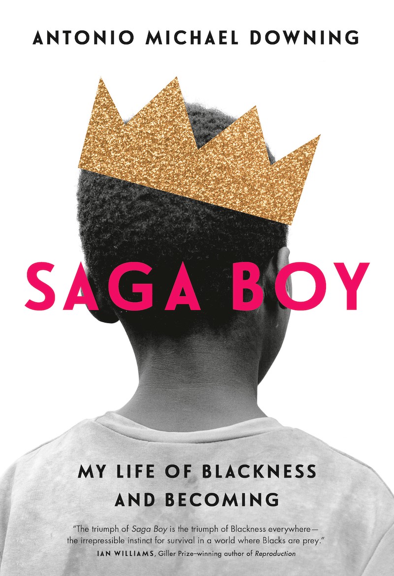 Book cover for Saga Boy by Antonio Michael Downing