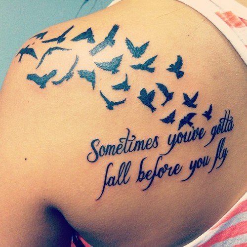 57 Awesome Quotes Shoulder Tattoos