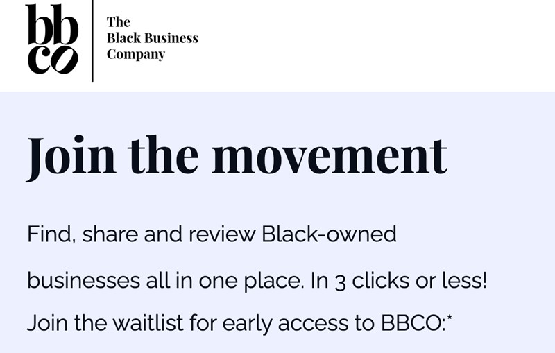 Black Business Community Graphic 