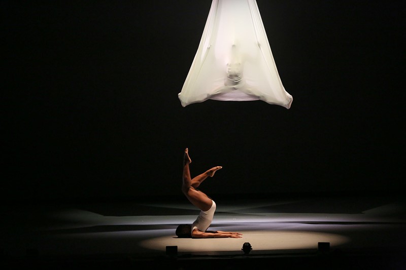 Dallas Black Dance Theatre Performing on stage Photograph by Amitava Sarkar