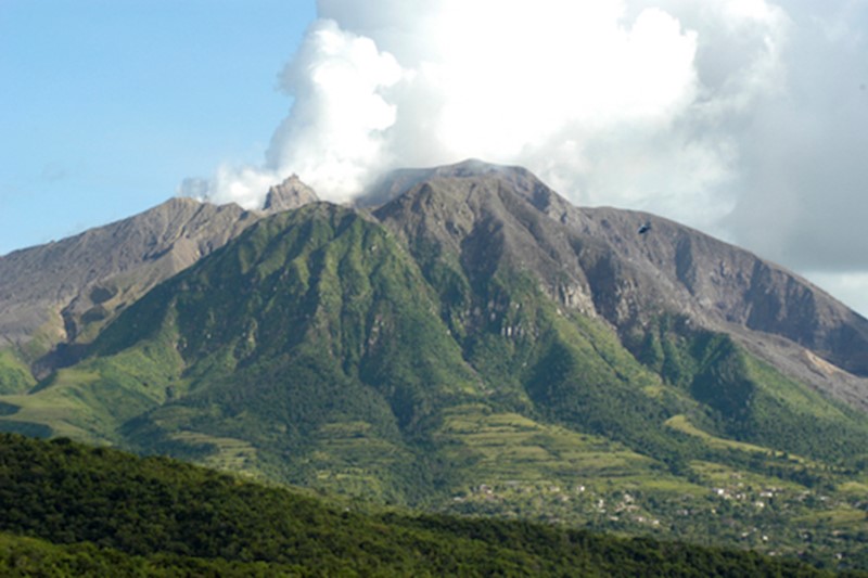 Montserrat Soufriere Hills Volcano